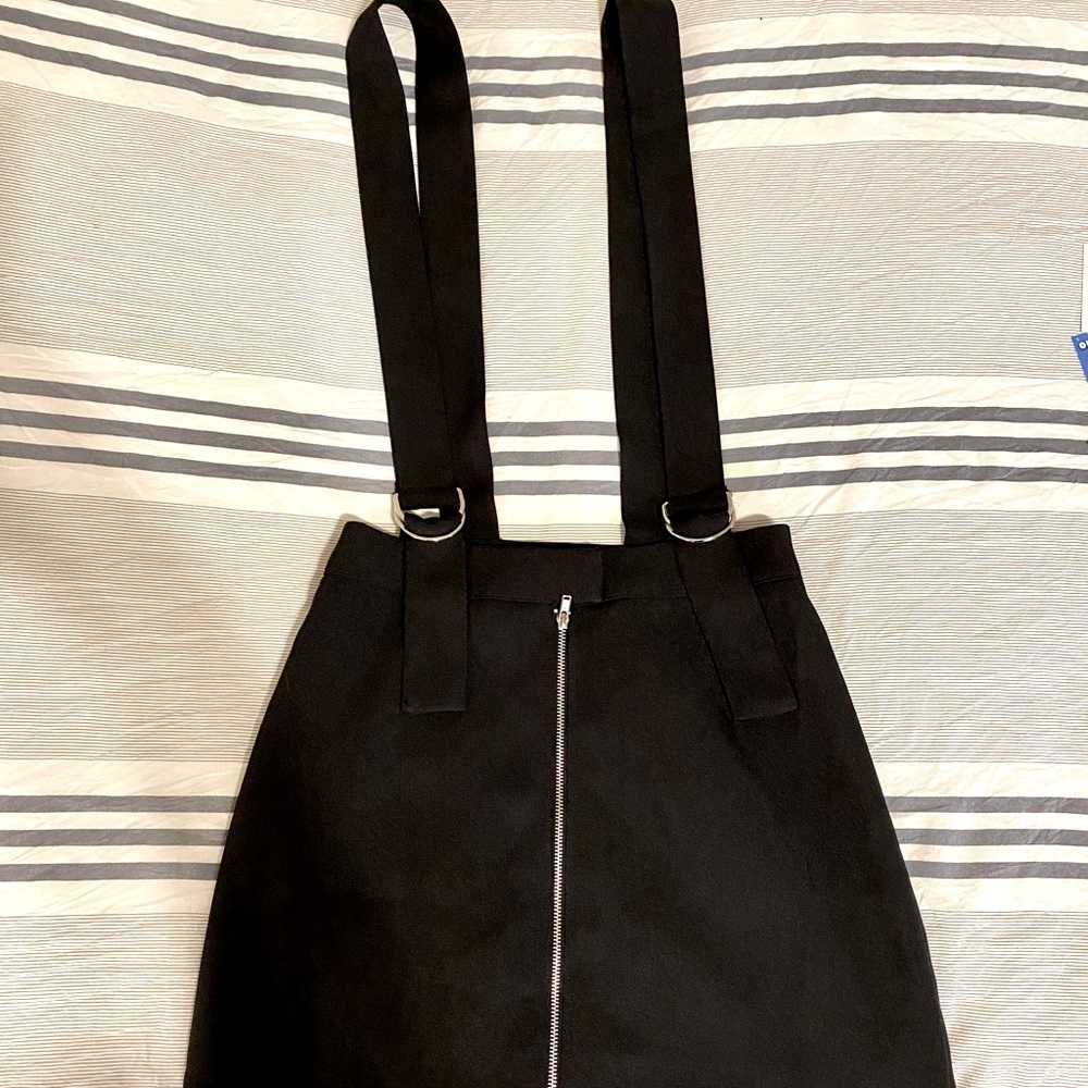 Suspender strap dress